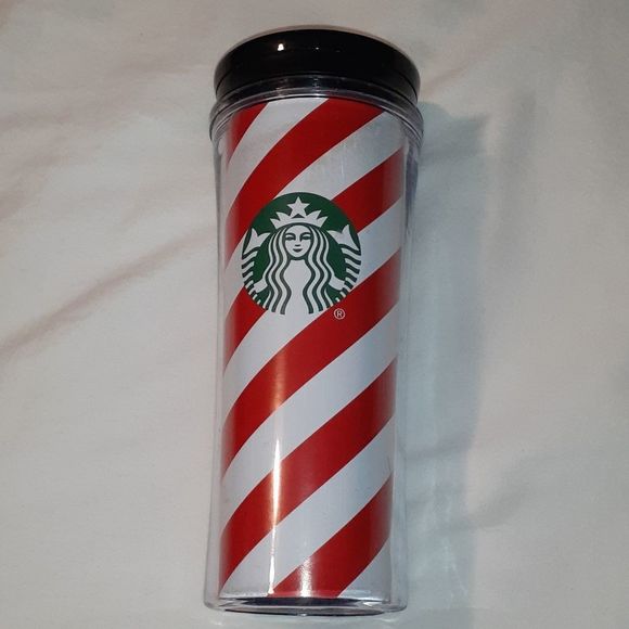 Starbucks‎ Barber Pole Christmas Travel Tumbler 16 - Picture 1 of 7